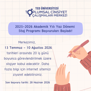 2025-2026 Akademik Yılı Yaz Dönemi Staj Programı Başvuruları Başladı!